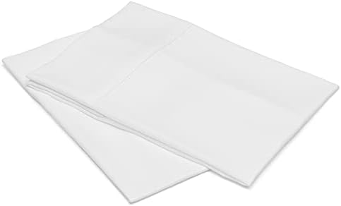 Amazon Basics Microfiber Pillowcases 20 Pack 30 x 20 Standard Bright White