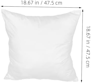 Mikikit Zippered Pillow Protector for Home Sofa Use