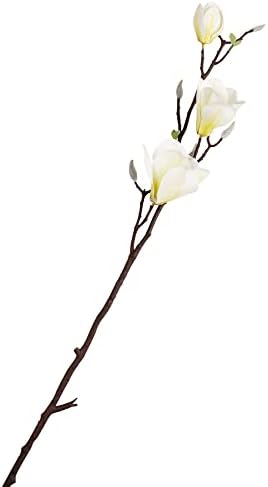 Factory Direct Craft Artificial Cream Magnolia Branch - 31 Inches
