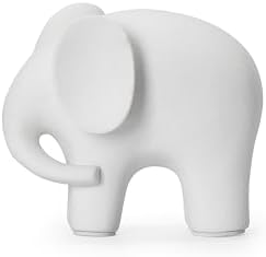 Modern Simple Ceramic White Elephant Home Decor
