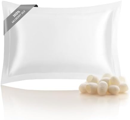 THXSILK 19 Momme Mulberry Silk Pillowcase Queen