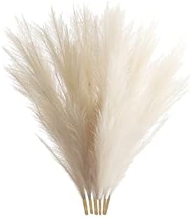 Artificial Reed Grass and Silk Flowers for Boho Decor
