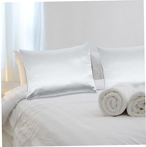 Cabilock 2pcs Cooling Polyester Pillowcases Breathable Covers for Comfort and Style