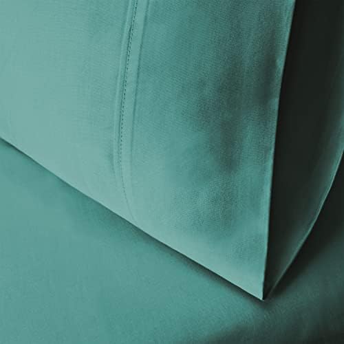 BLUENILEMILLS 600TC Cotton Blend Pillowcase Set 2 Pack King Teal