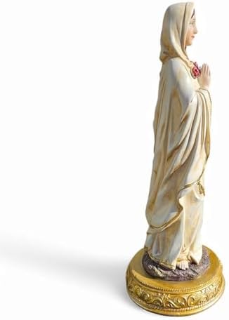 Rosa Mystica 8 Inch Resin Religious Statue Figurine