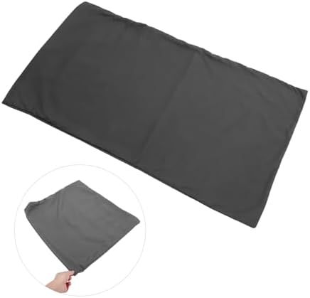 KICHOUSE 2pcs Washable Pillowcases with Solid Color Design