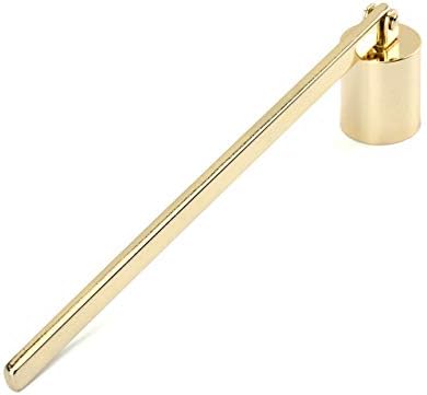 Yoption Candle Wick Snuffer - Gold Stainless Steel with Long Handle