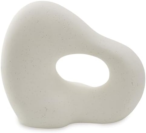 Signature Design by Ashley Arthrow Minimalist White Ceramic Sculpture