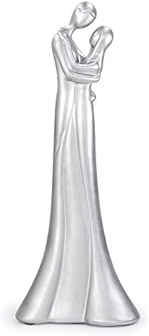 DreamsEden Modern Couple Sculpture - Silver