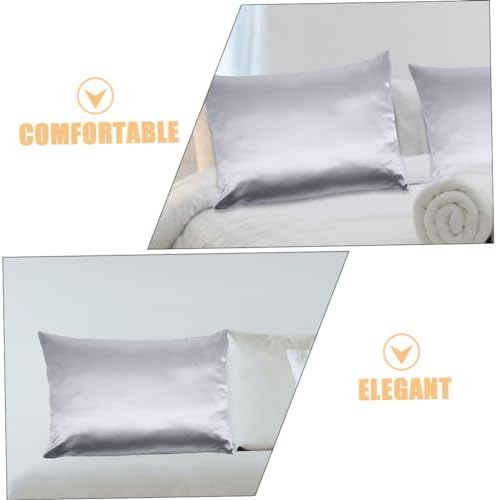 TOGEVAL Cooling Pillow Covers Breathable Polyester Zippered Pillowcases