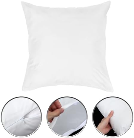 FUNOMOCYA Zipper Pillow Protector for Euro Shams and Cushion Inserts