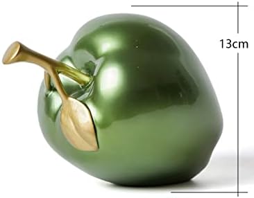 NENBOLEC Apple Sculpture Modern Polyresin Decor Statue