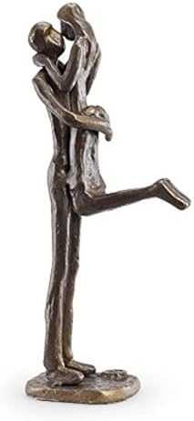 Danya B ZD12056 Metal Art Shelf Decor - Passionate Kiss