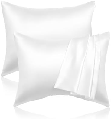 VEVOR Satin Pillowcase 2 Pack Smooth Hair Skin Care