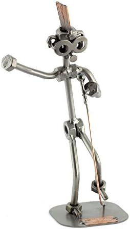 Singer Sculpture Nuts and Bolts Man Handmade Ornament