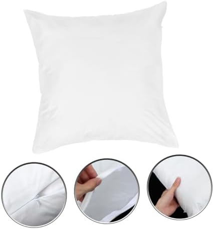 Mikikit Zippered Pillow Protector for Home Sofa Use