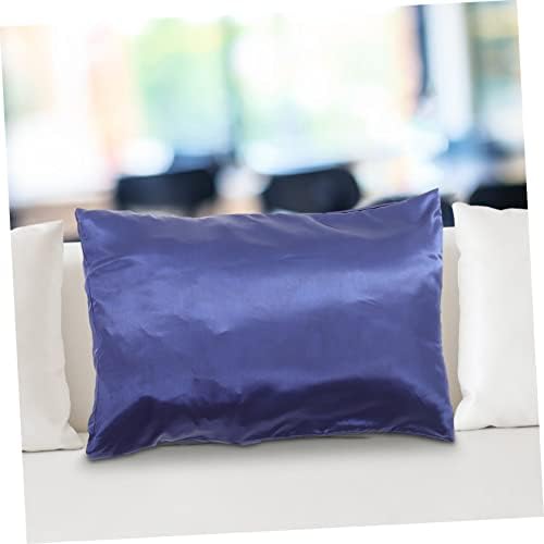 KICHOUSE 2-Piece Silk Pillowcase Set for Home Hotel and Travel