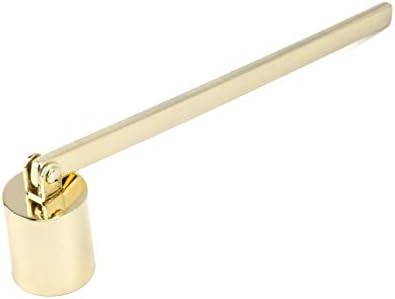 Yoption Candle Wick Snuffer - Gold Stainless Steel with Long Handle