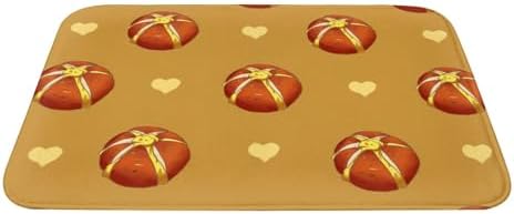 Buttered Bread Floor Covering Non-Slip Rug