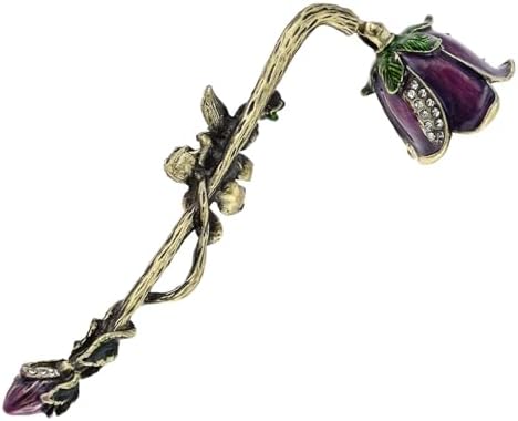 TEENGSE Flower Candle Snuffer Retro Purple Flame Extinguisher