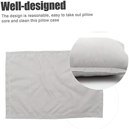 Ciieeo 2Pcs Washable Pillow Covers for Bedroom and Hotel Use