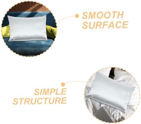 TIDTALEO Cooling Ice Silk Pillowcase - Minimalist Design