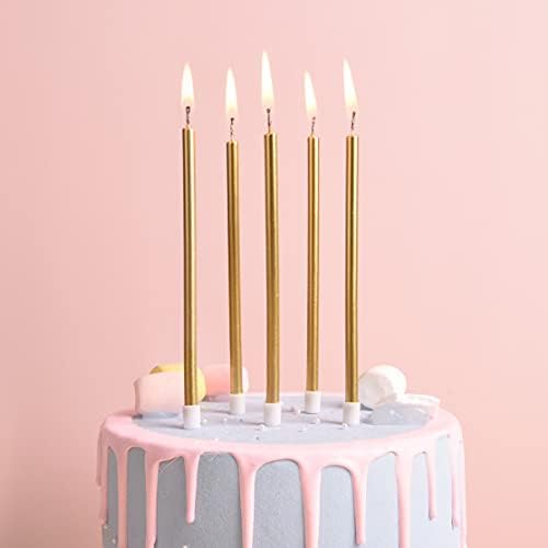 PHD CAKE 46 Pcs Birthday Candles Toppers Set