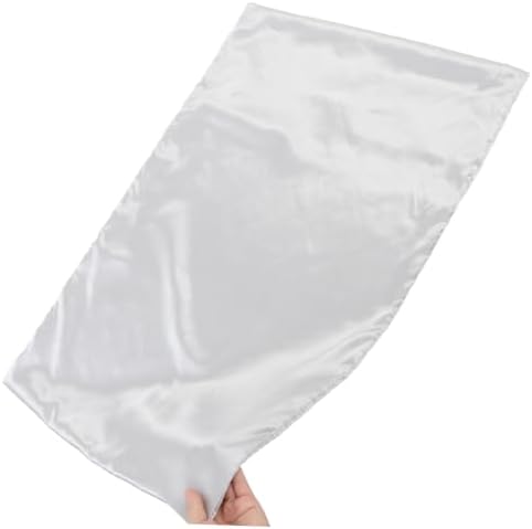 IMIKEYA Cooling Grey Silk Pillowcase with Envelope Closure 1