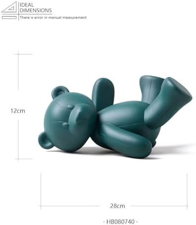 NENBOLEC Bear Sculpture Statue 11 Inch Home Decor