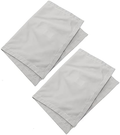 ERINGOGO Breathable Pillow Case Covers 2pcs Zipper Linen Pillowcases for Hotel Bedding