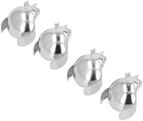 Automatic Candle Snuffers 4pcs Stainless Steel Silver