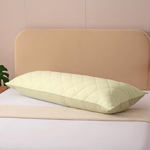 evoLive Cooling Diamond Quilted Pillow Cover 21x54 Green