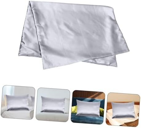 TOGEVAL Cooling Pillow Covers Breathable Polyester Zippered Pillowcases