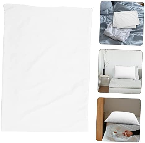 2Pcs Washable Zipper Pillow Covers for Comfortable Sleep
