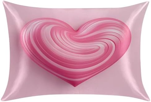 GzLeyigou Satin Pillowcase - 20x30in Queen Size Smooth and Breathable
