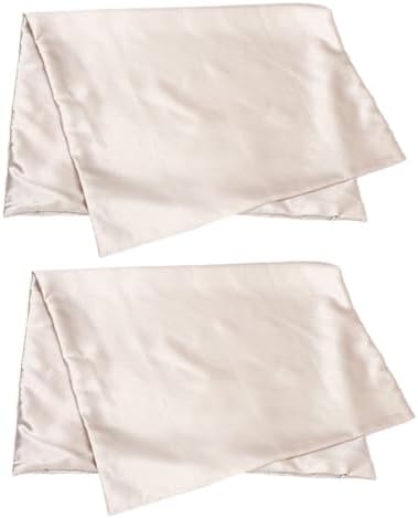 ERINGOGO Pillow Cover Ice Silk Design Soft for Skin and Hair