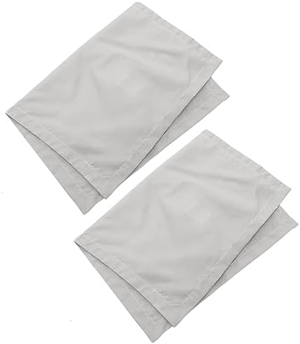 Cabilock 2pcs Soft Microfiber Pillowcases Gray