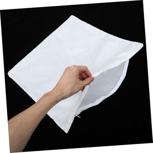 Mikikit Zippered Pillow Protector for Home Sofa Use