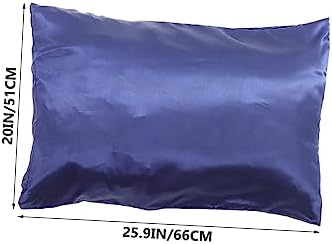 2pcs Imitated Silk Pillowcase for Bedroom