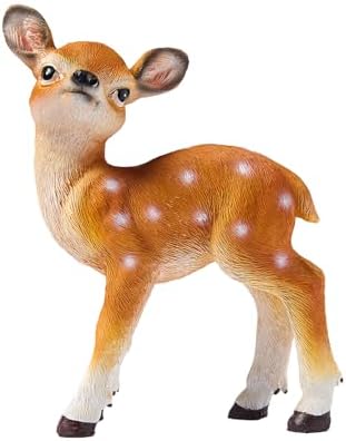 Artpaul Sika Deer Resin Statue Home Decor Accent