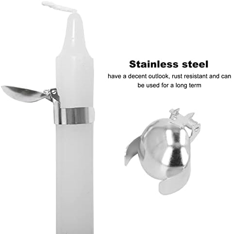 Automatic Candle Snuffers 4pcs Stainless Steel Silver
