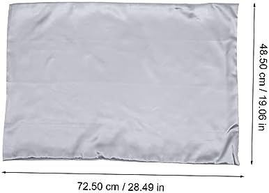 BESTOYARD Cooling Zippered Pillowcases 2pcs Soft Polyester