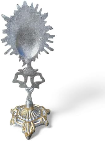 Santisimo Silver Statue - 11 Inch Religious Figurine
