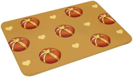 Buttered Bread Floor Covering Non-Slip Rug