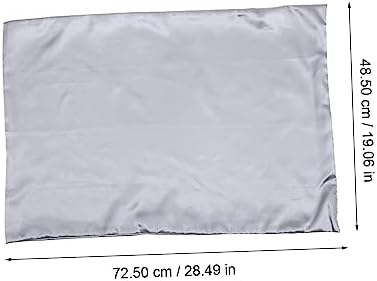 2pcs Zipper Pillowcases Soft Polyester Minimalist Design for Standard Pillows