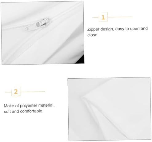 4Pcs Pillow Cases Stain Protector Covers for Home Use