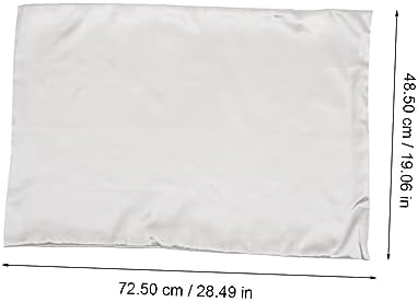 Cabilock 2pcs Cooling Polyester Pillowcases Breathable Covers for Comfort and Style
