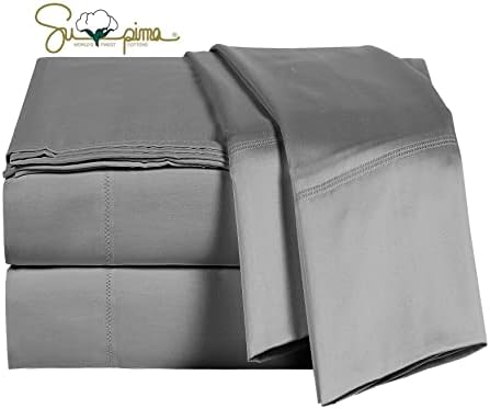 ELINEN 600 Thread Count King Pillowcase Set of 2