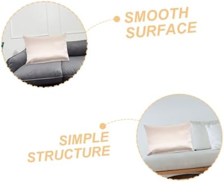 Cooling Pillow Covers with Zipper Closure for Bedroom Comfort