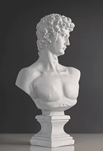 Large David Statue 42cm High David Bust Sculpture